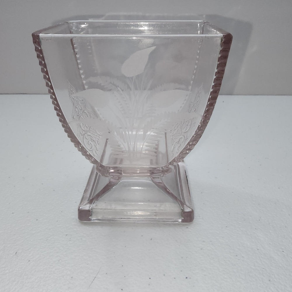 Riverside Glass Jersey Compote/Open Sugar Bowl Lily Langtree Persian Shawl